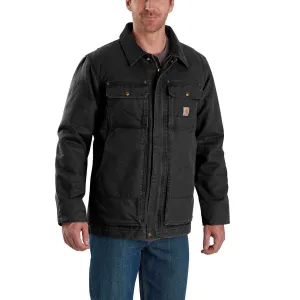 103283 - Carhartt Men's Full Swing Relaxed Fit Washed Duck Traditional Coat