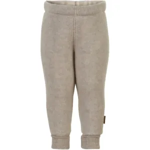 Baby Wool Pants - Melange Offwhite