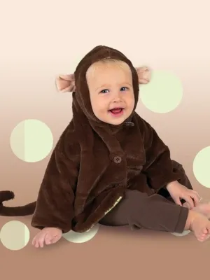 Bearington Bears Giggles Monkey Coat 6-12 months