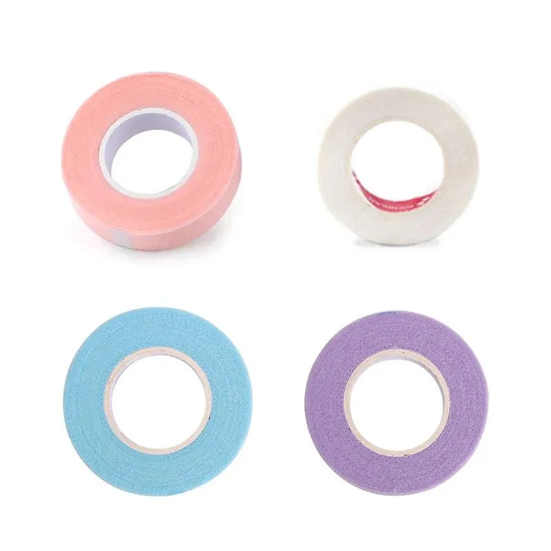 Breathable Eyelash Extension Tape: Professional White/Pink/Green Eyelash Application