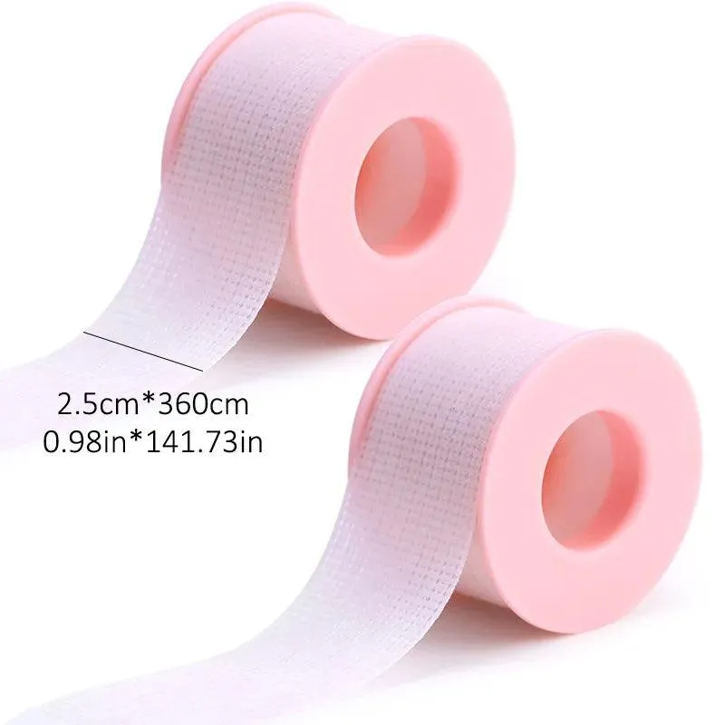 Breathable Eyelash Extension Tape: Professional White/Pink/Green Eyelash Application