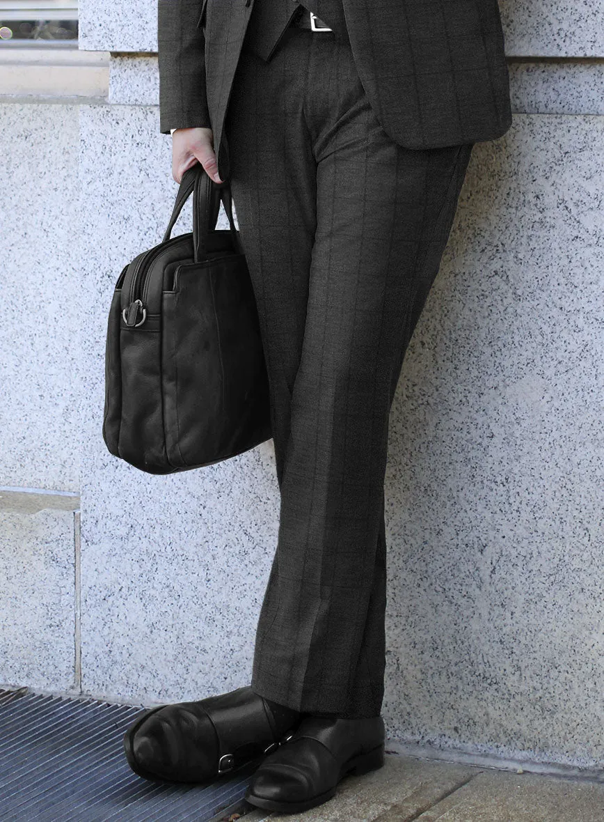 Bristol Anrico Charcoal Checks Suit