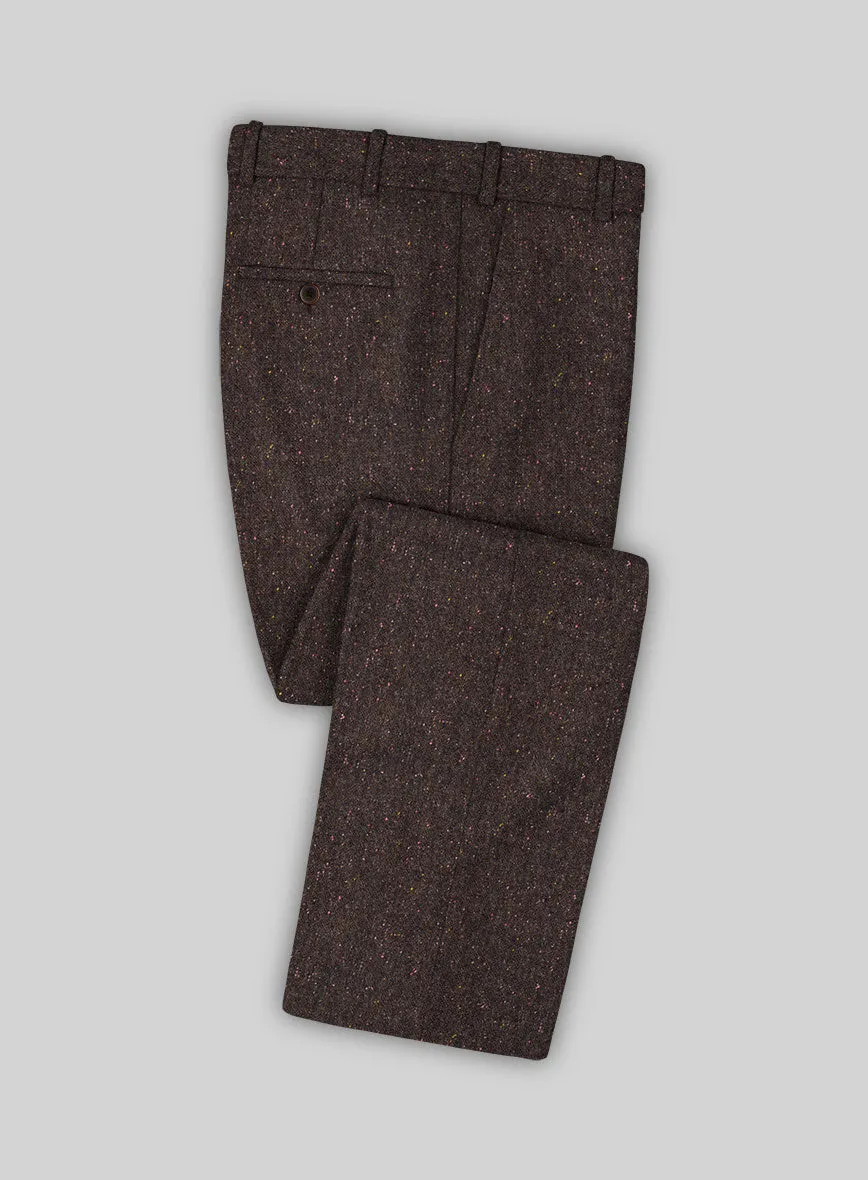 Brown Flecks Donegal Tweed Suit