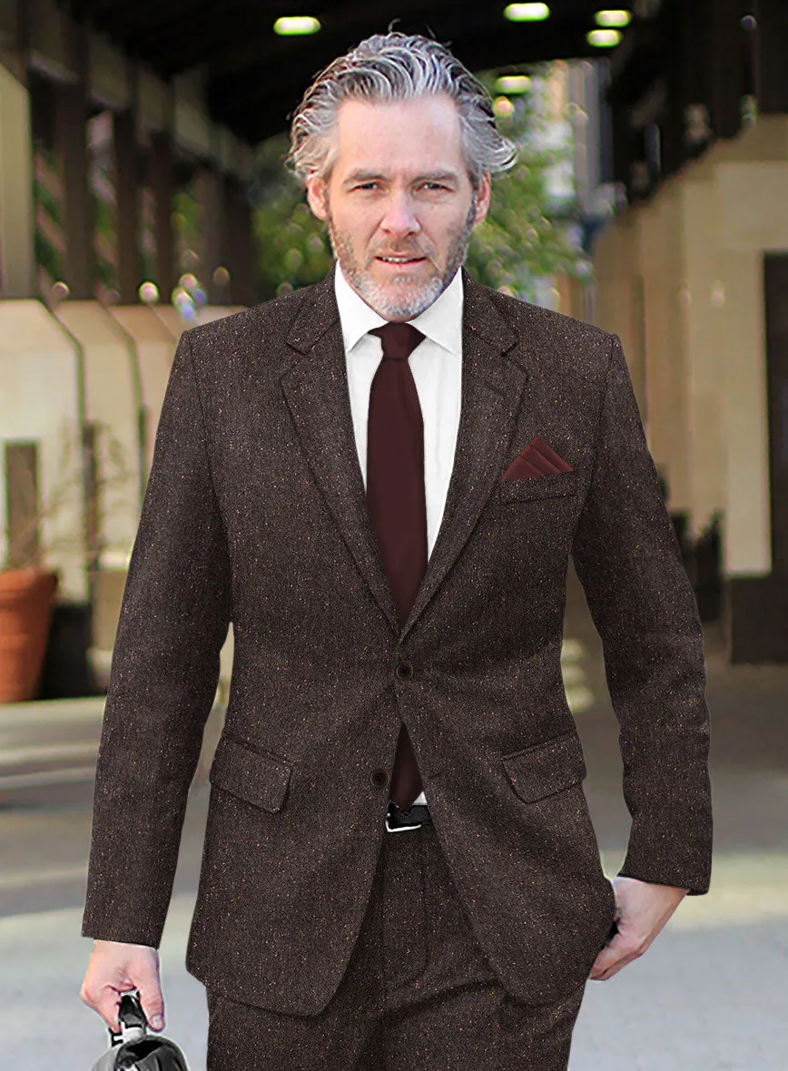 Brown Flecks Donegal Tweed Suit