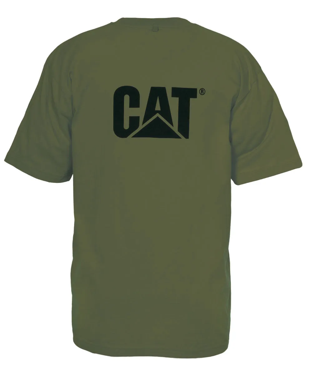 Caterpillar Short Sleeve Trademark T-shirt - Chive