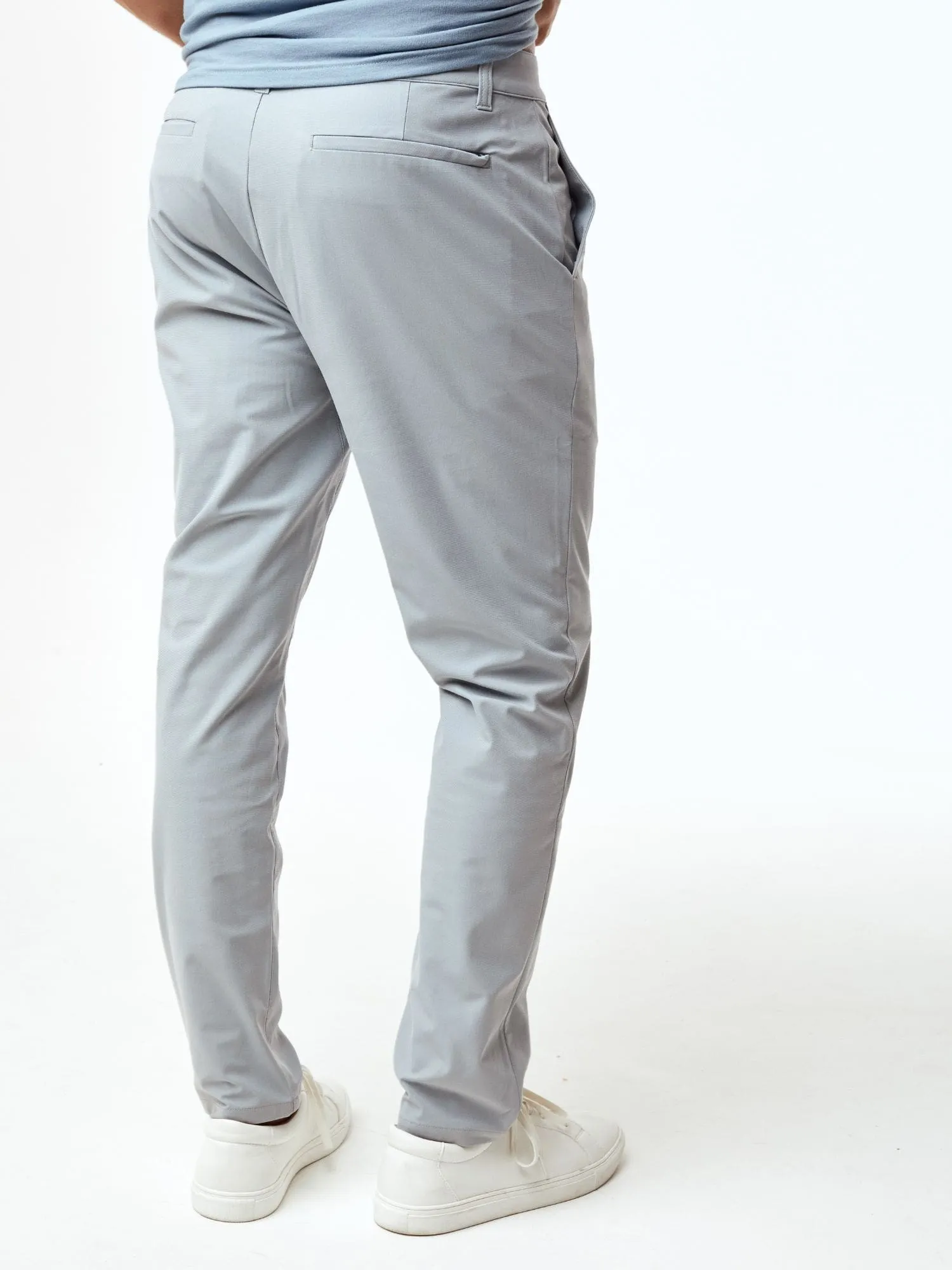 Cloud Grey Stretch Tech Pant