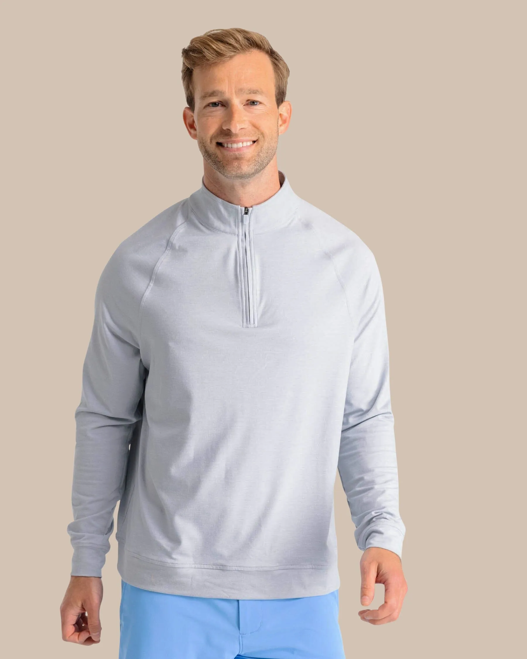 Cruiser Heather Quarter Zip Pullover