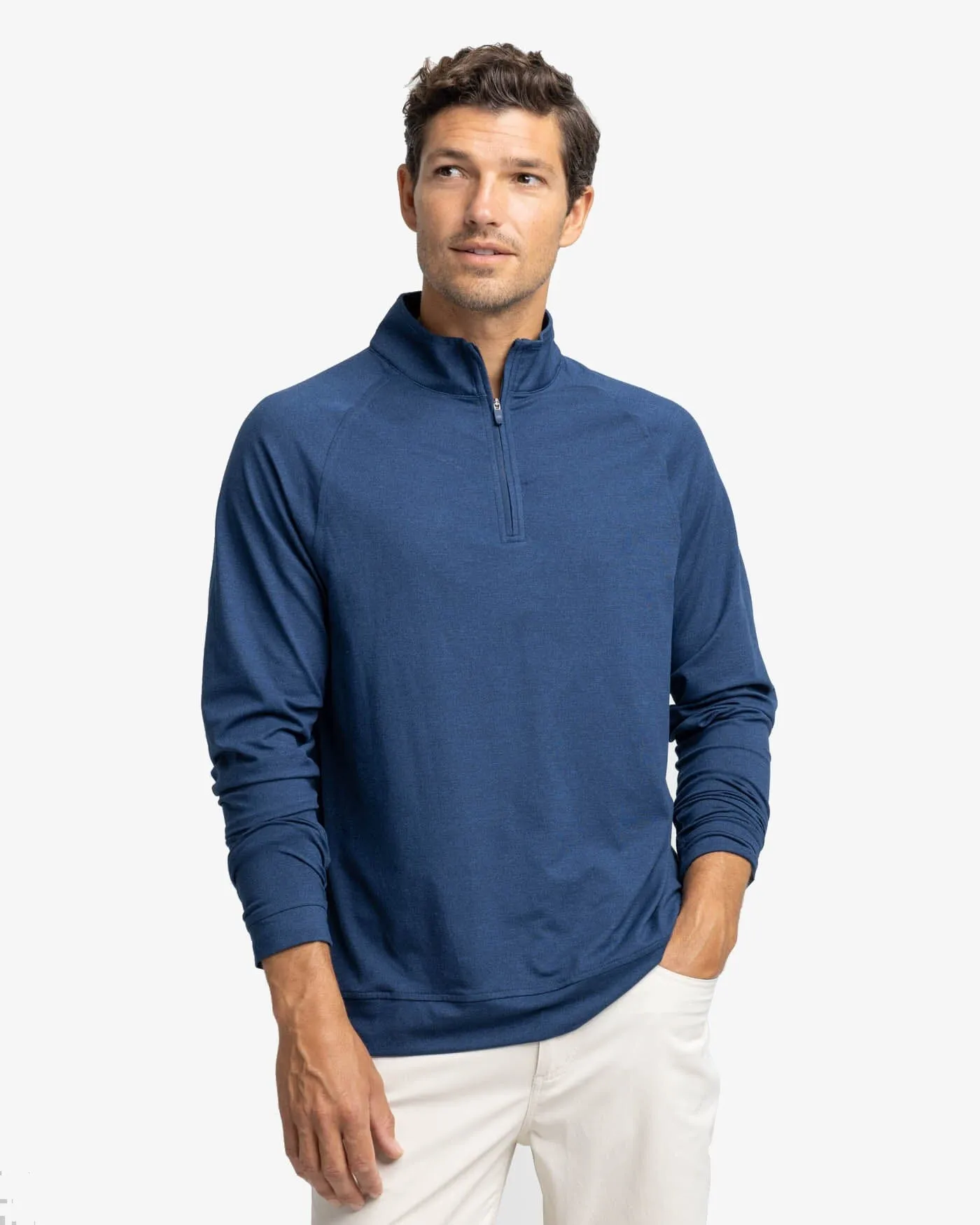 Cruiser Heather Quarter Zip Pullover