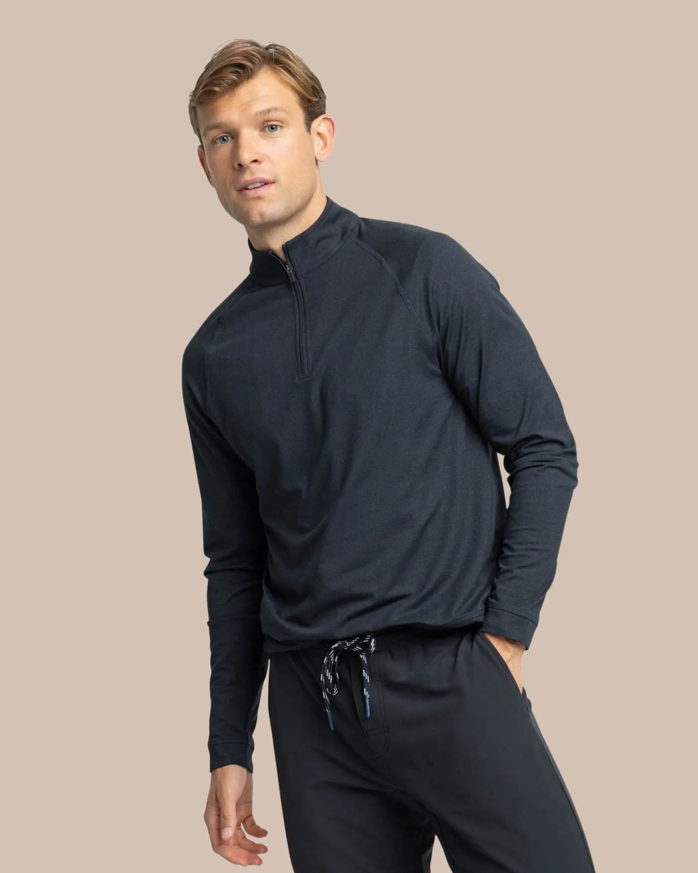 Cruiser Heather Quarter Zip Pullover