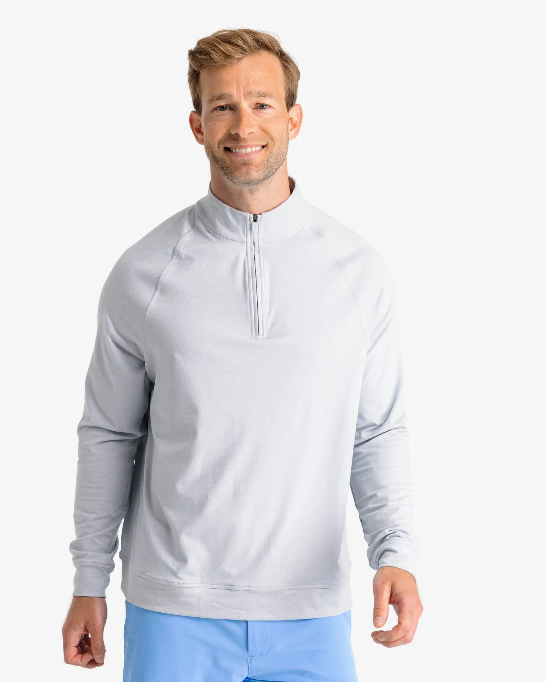 Cruiser Heather Quarter Zip Pullover