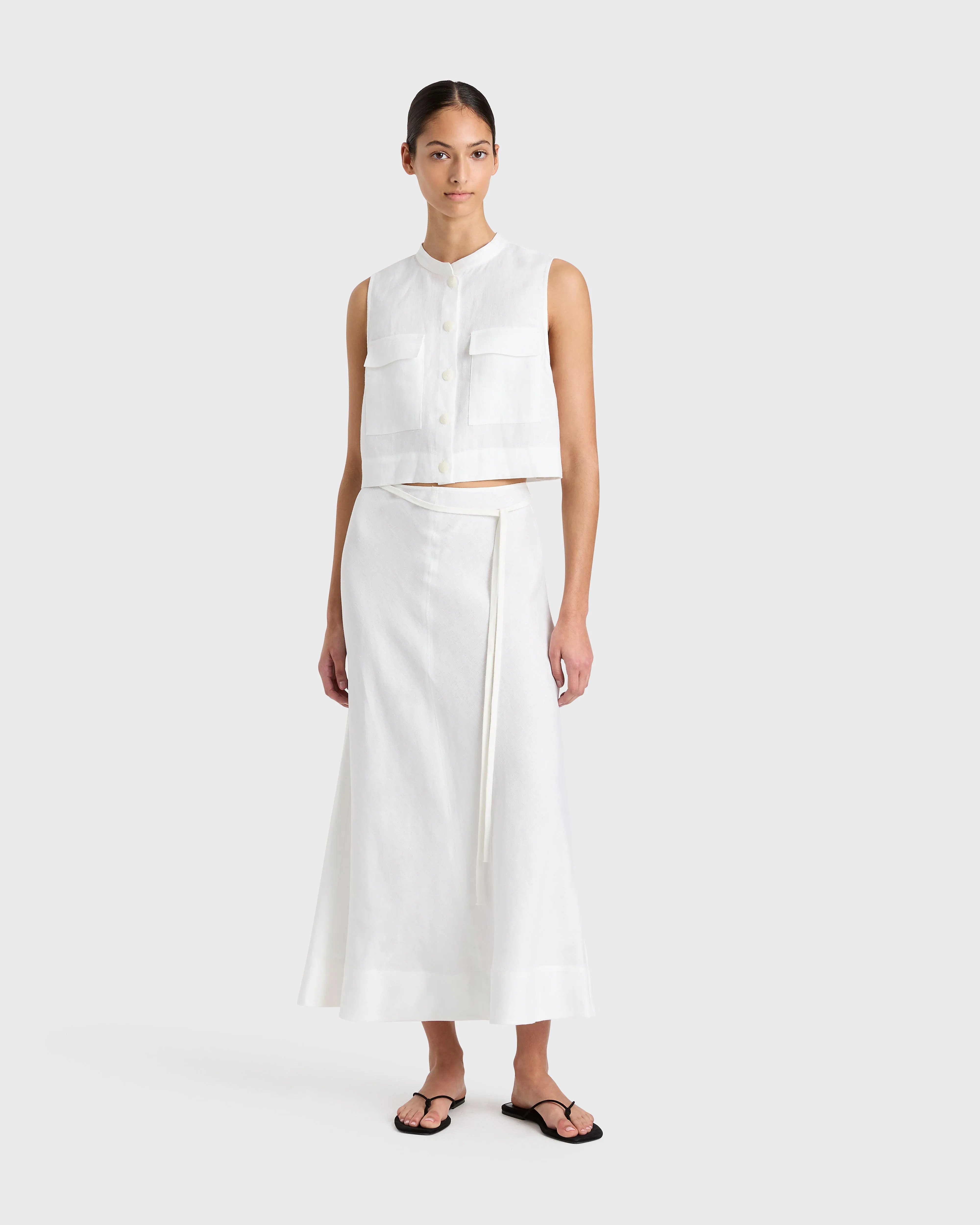 Delphi Utility Top - White