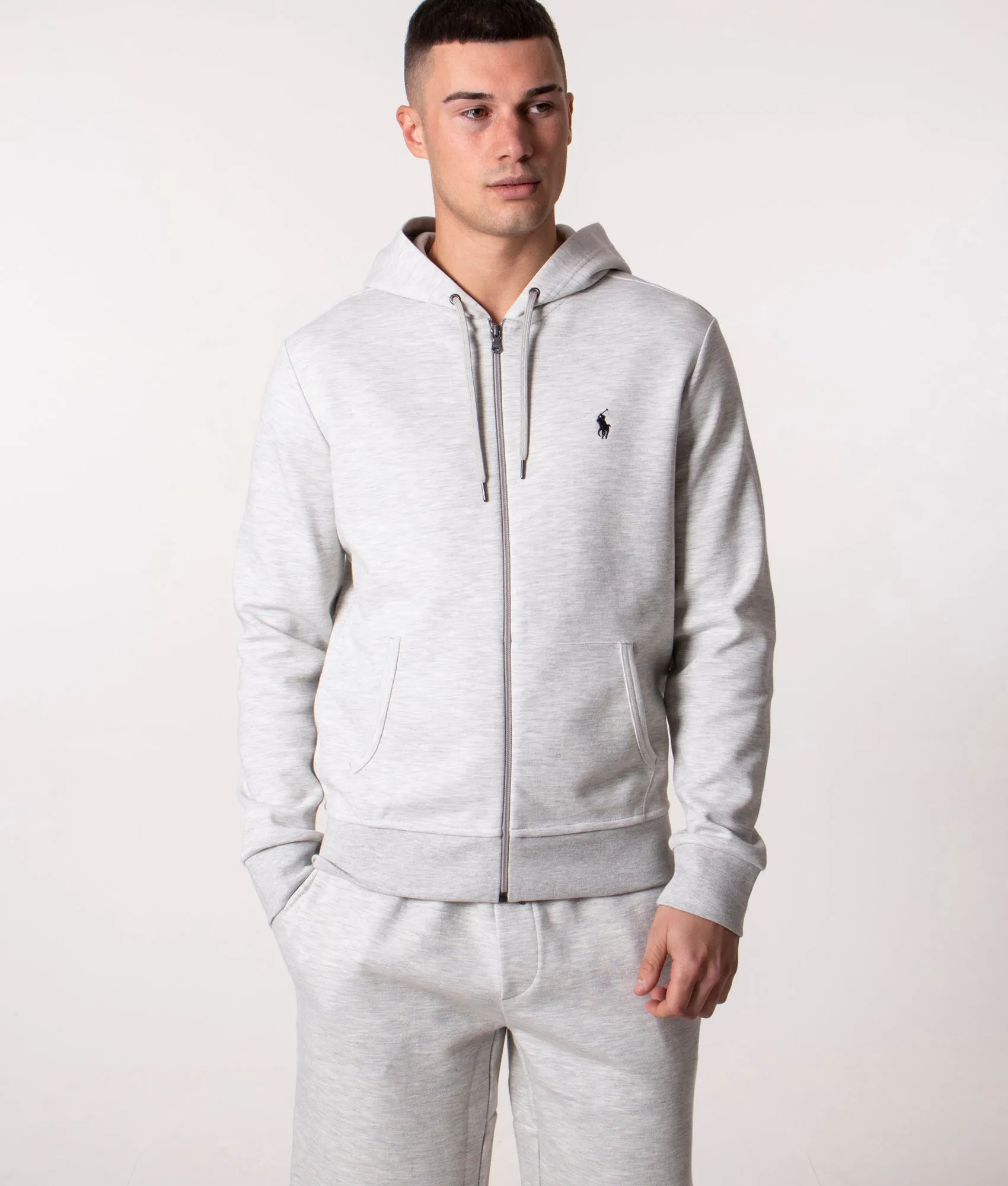 Double Knit Zip Through Hoodie