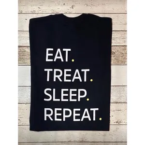 Eat, Treat, Sleep, Repeat T-Shirt