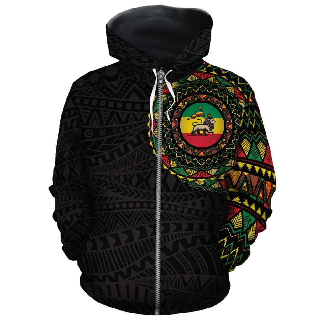 Ethiopia Flag All-over Hoodie