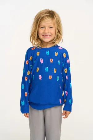 Funny Monsters Kanga Pocket Pullover