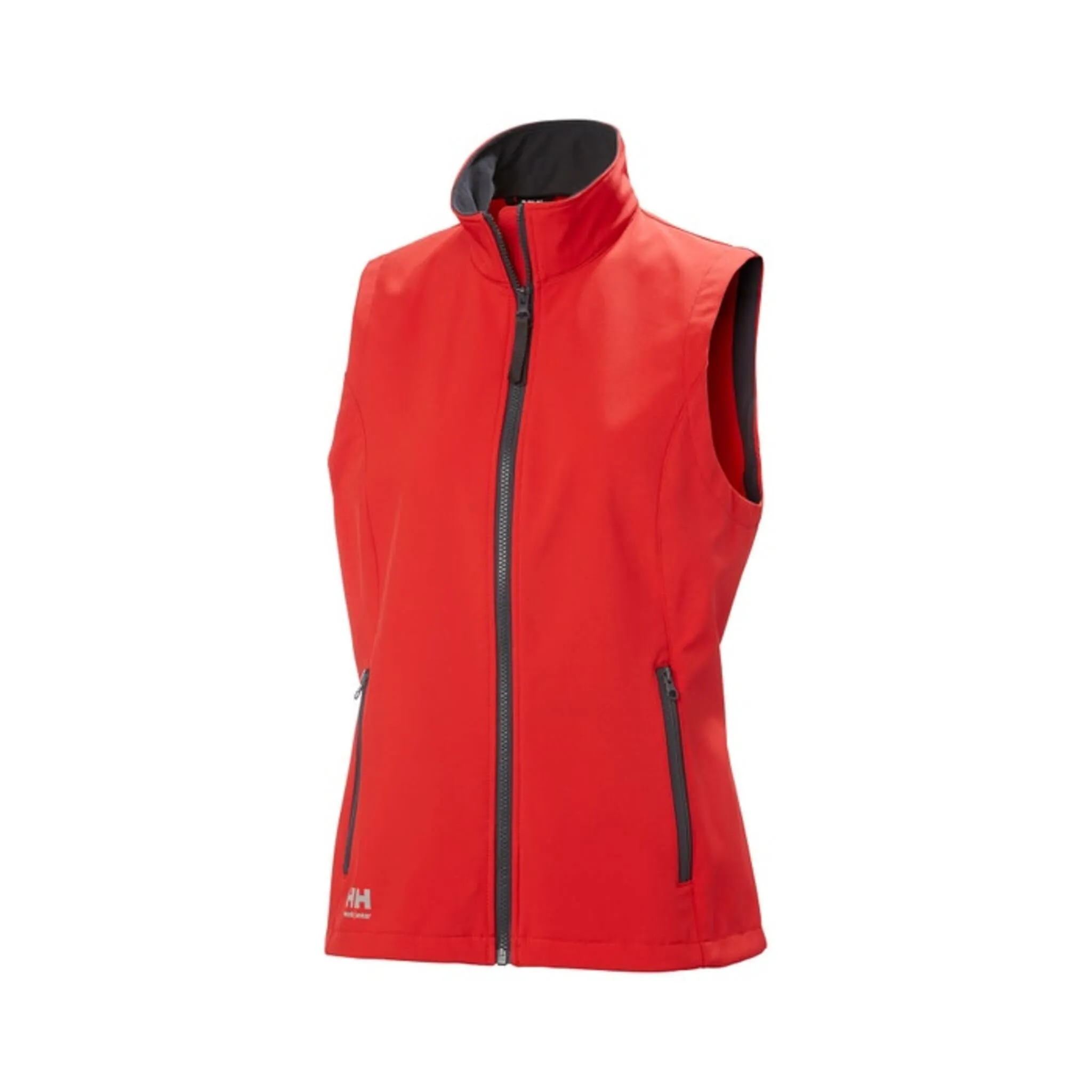 Helly Hansen Women's Softshell Vest 74242 Manchester 2.0 - Poly Front Zip, Reflective Details, Water-Repellent, Comfortable, Durable | Sizes XS-2XL