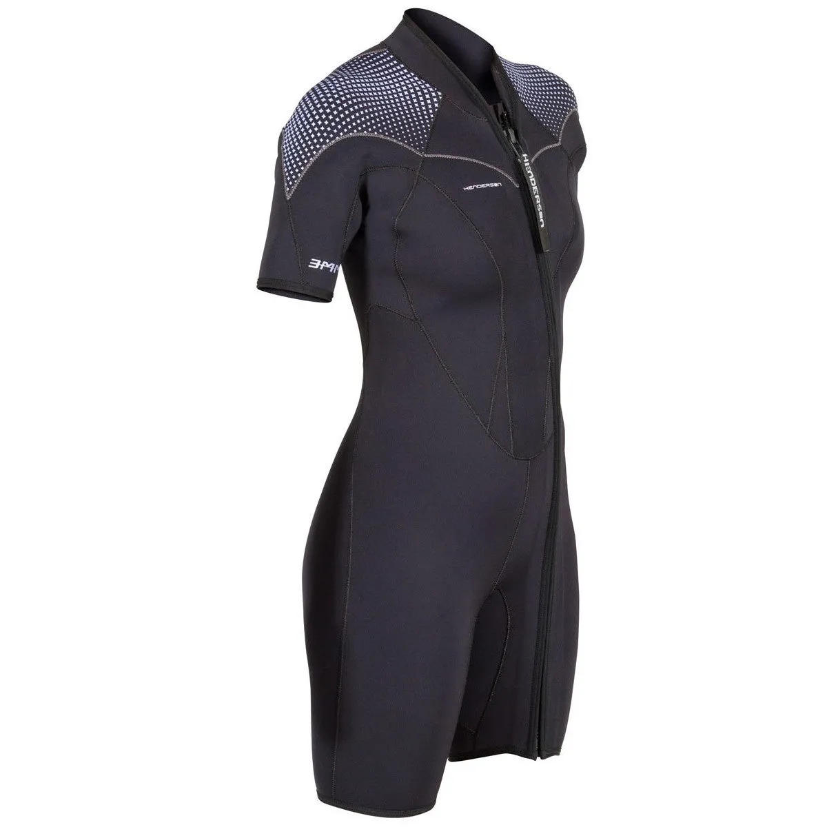 Henderson Women's 3mm Thermoprene Pro Front Zip Shorty Wetsuit