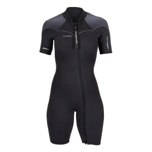 Henderson Women's 3mm Thermoprene Pro Front Zip Shorty Wetsuit