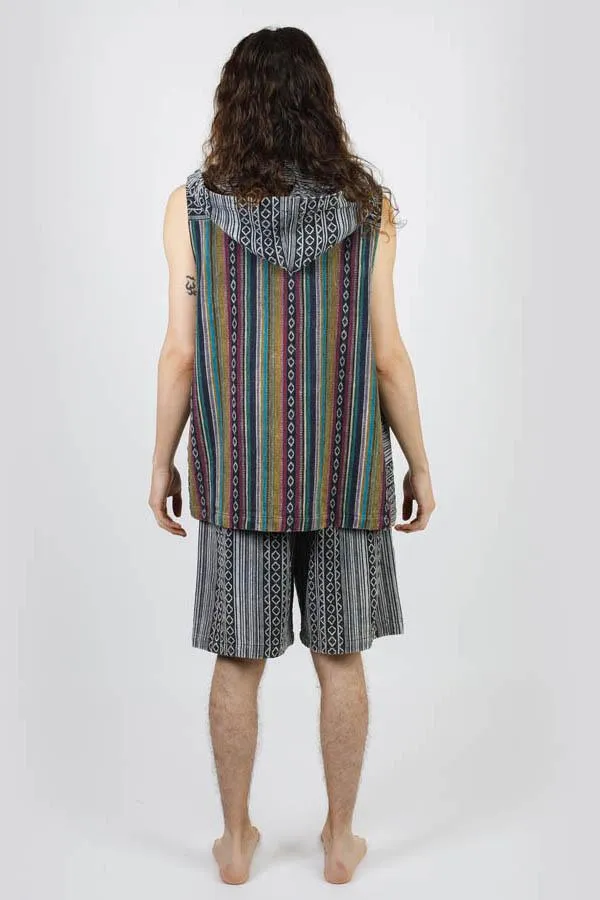 Hitchhiker Hippie Gheri Hooded Vest