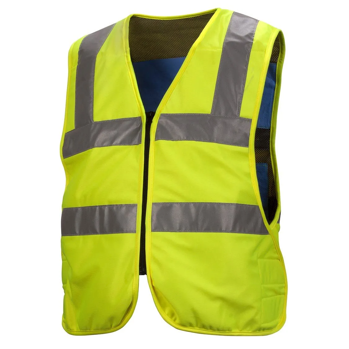 HiVis Cooling Vest - PVA, Type R Class 2, Zipper (PK 4 Vests)