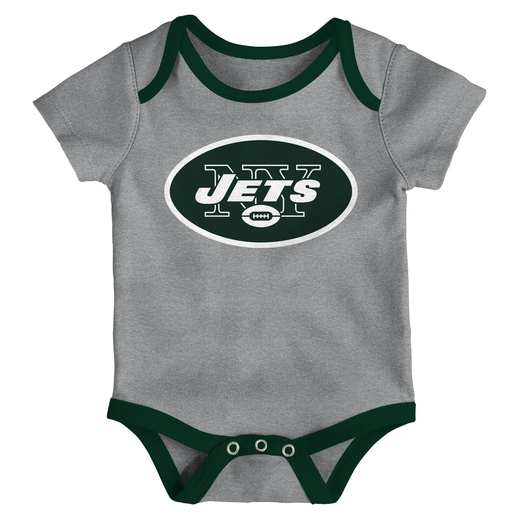 Jets Let's Go 3-Pack Bodysuit Set