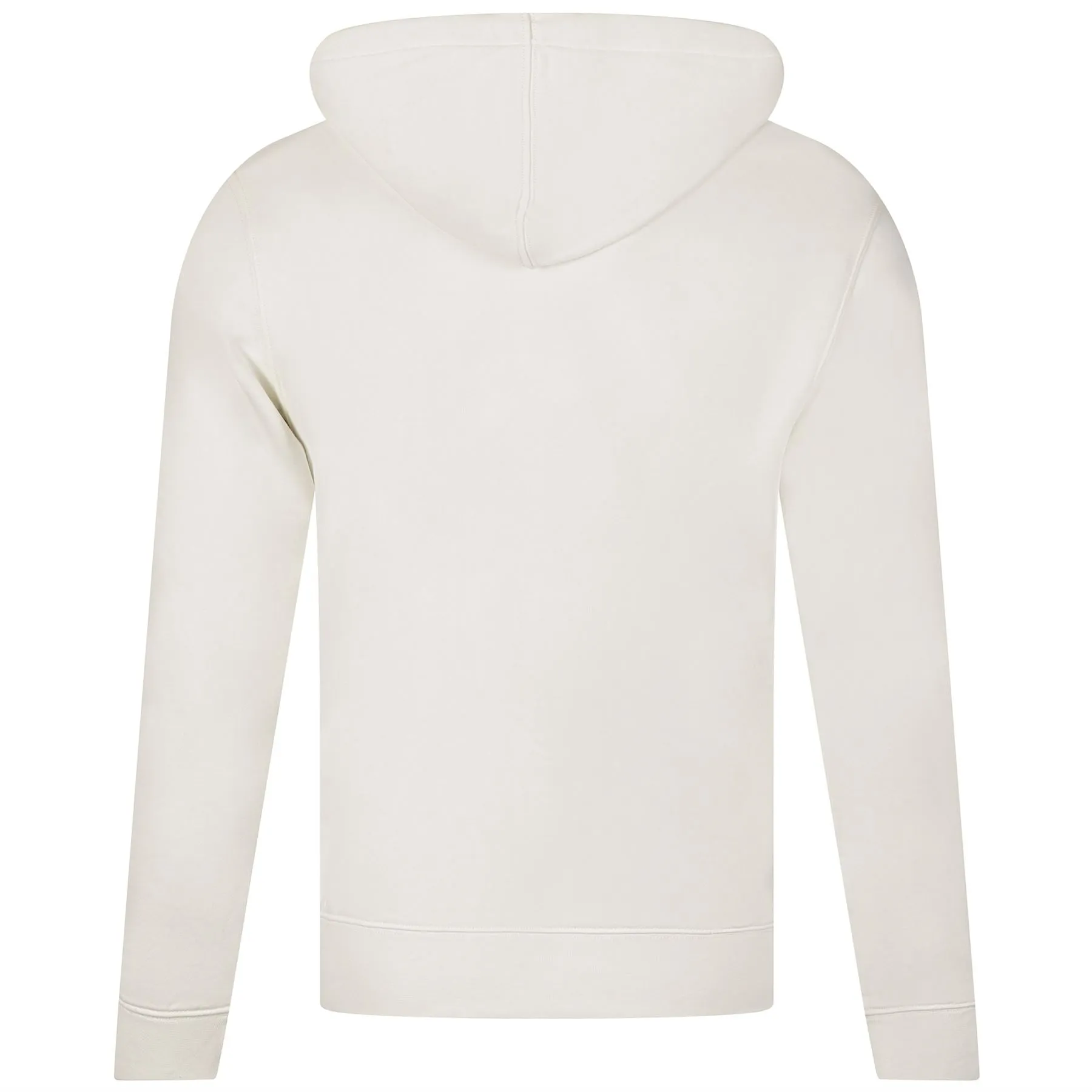 Loose Fit Monogram Hoodie White - AW23