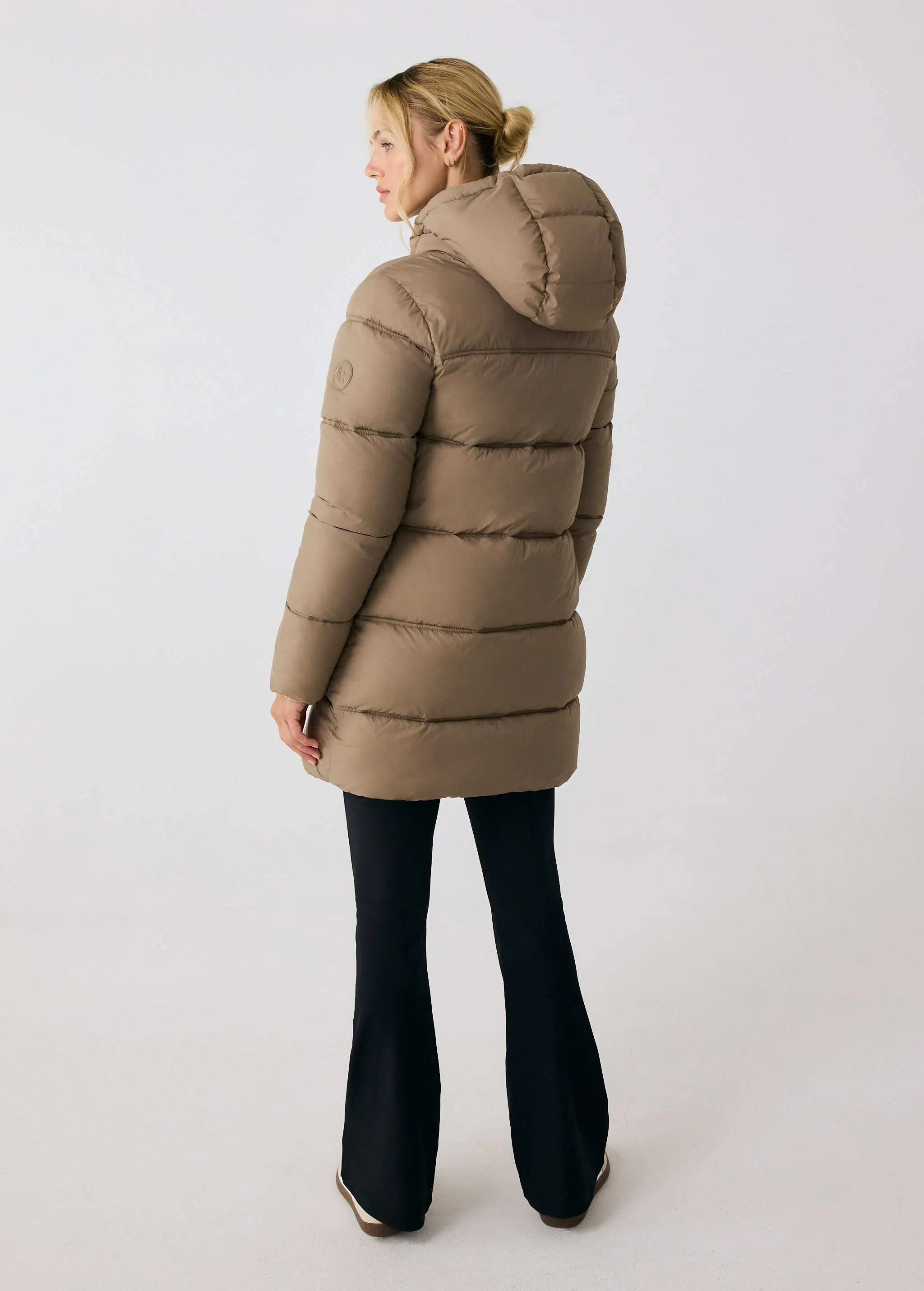 Modern Puffer Synth Down Jacket