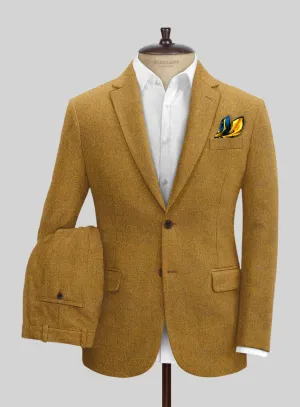 Naples English Mustard Tweed Suit