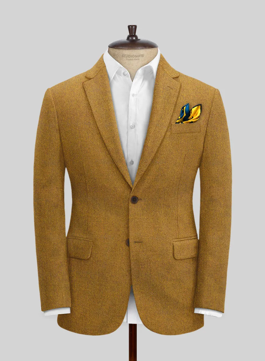 Naples English Mustard Tweed Suit