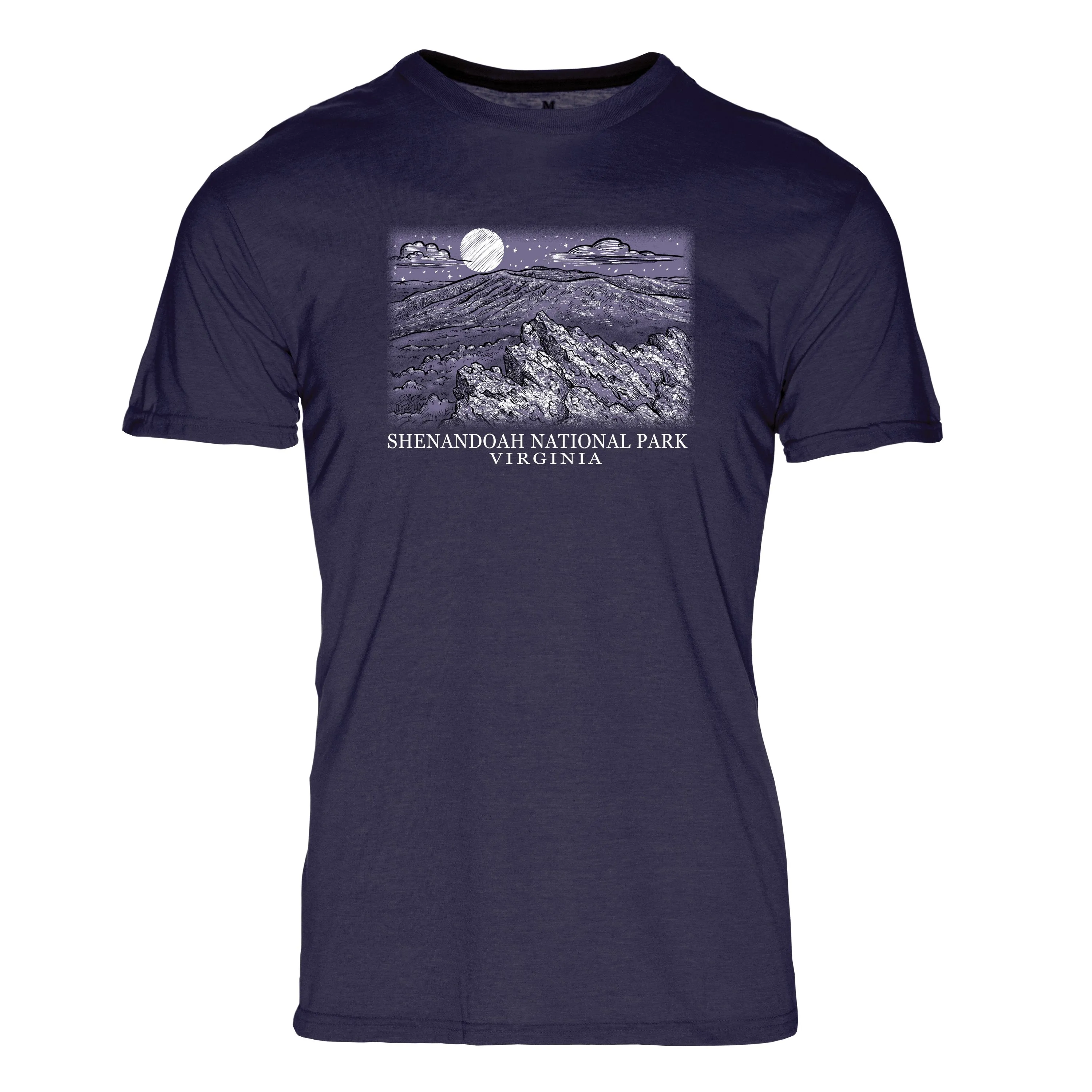 Night Sky Shenandoah National Park REPREVE® Crew T-Shirt