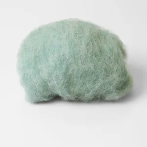 Pale Mint Wool for Wet Felting, Tyrolean Bergschaf