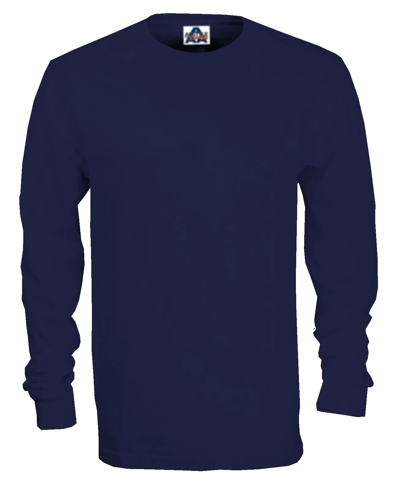 PLAIN POLY COTTON LONG SLEEVES T SHIRT