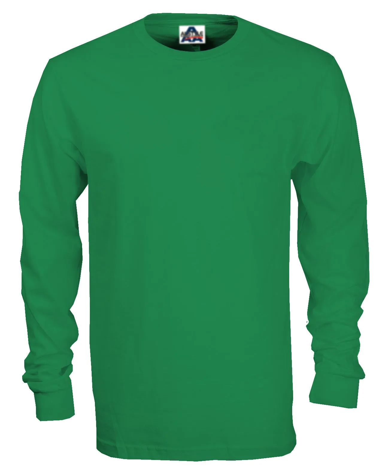 PLAIN POLY COTTON LONG SLEEVES T SHIRT