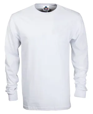 PLAIN POLY COTTON LONG SLEEVES T SHIRT