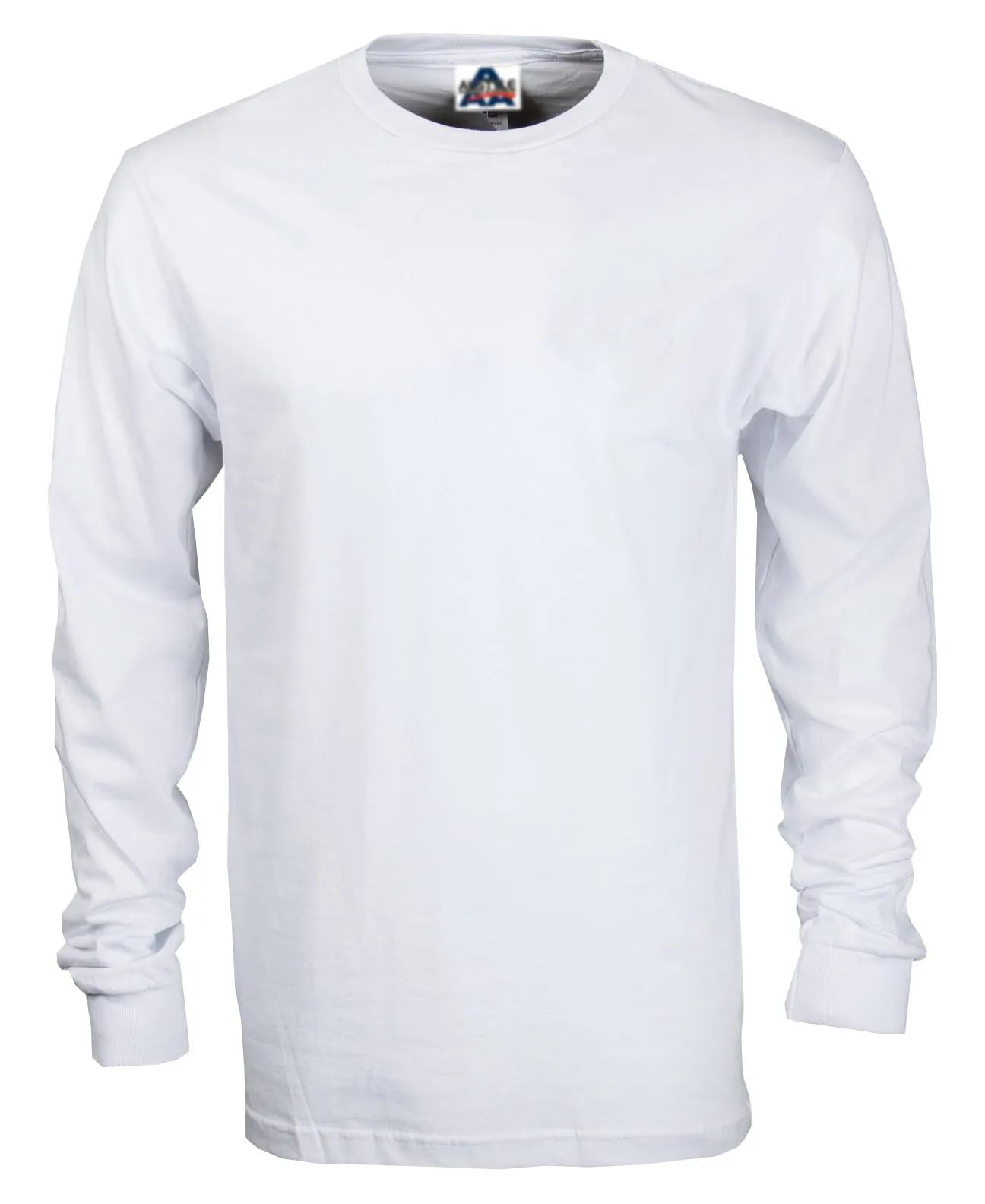 PLAIN POLY COTTON LONG SLEEVES T SHIRT