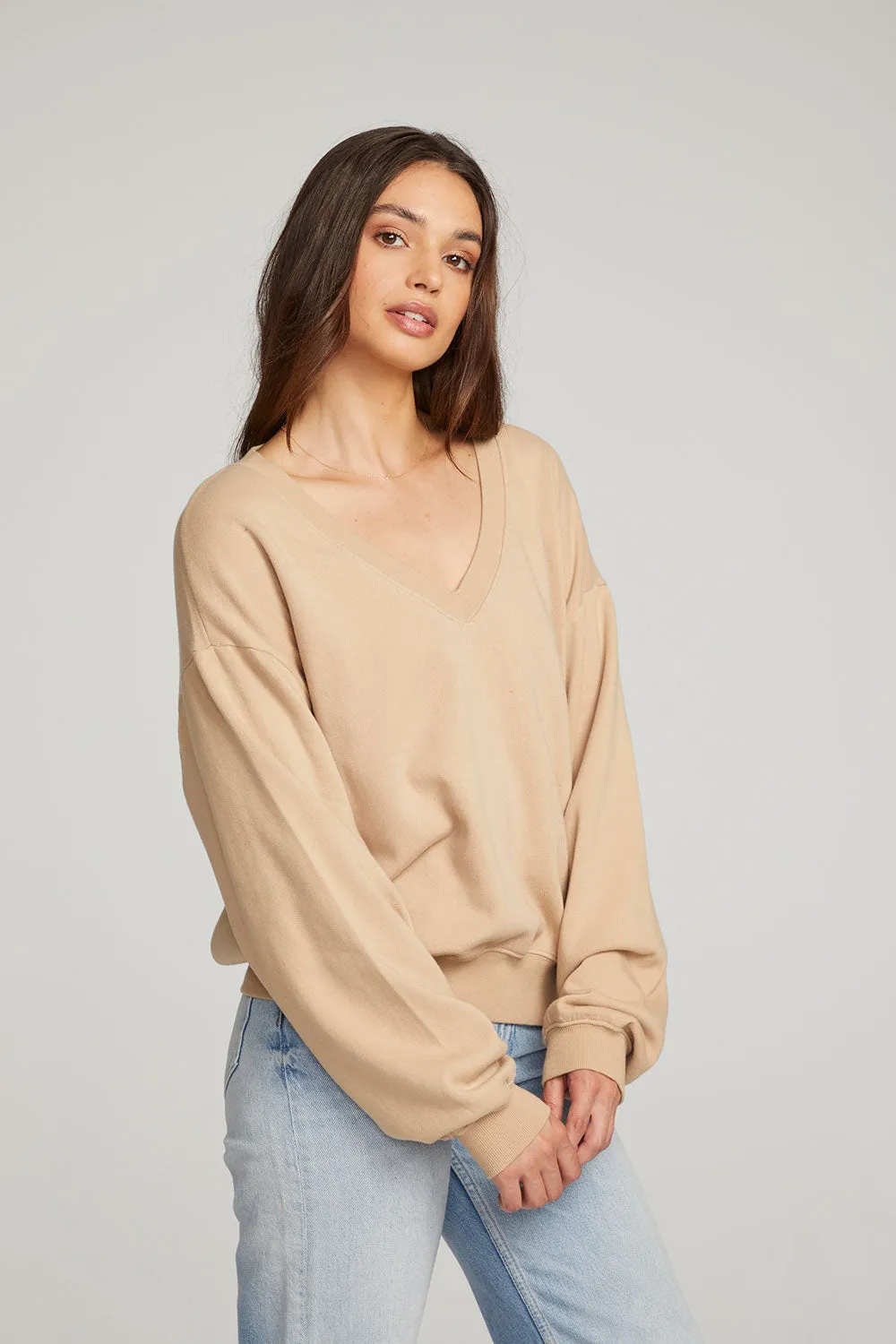 Poppy Cappuccino Pullover