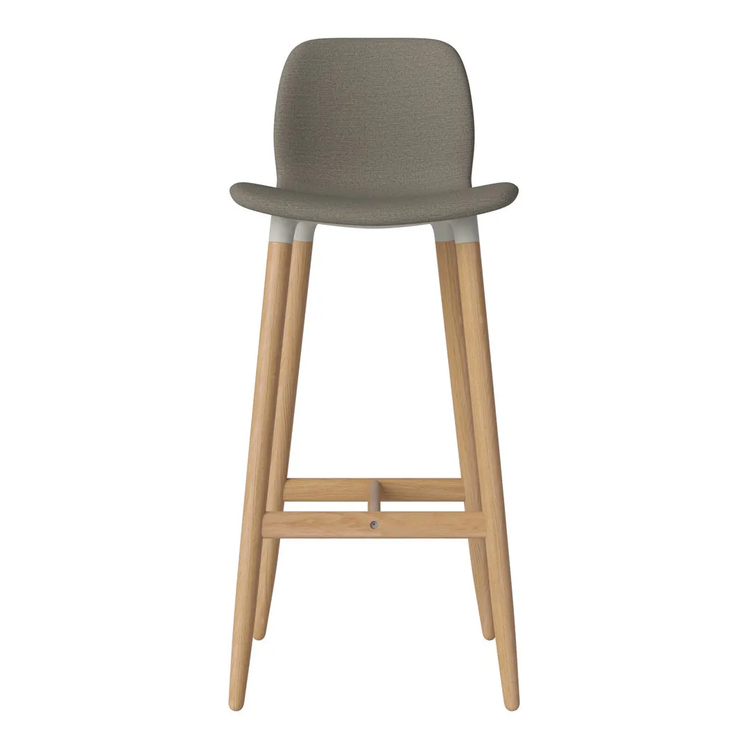 Seed Bar Chair - Upholstered - Oiled Oak Base