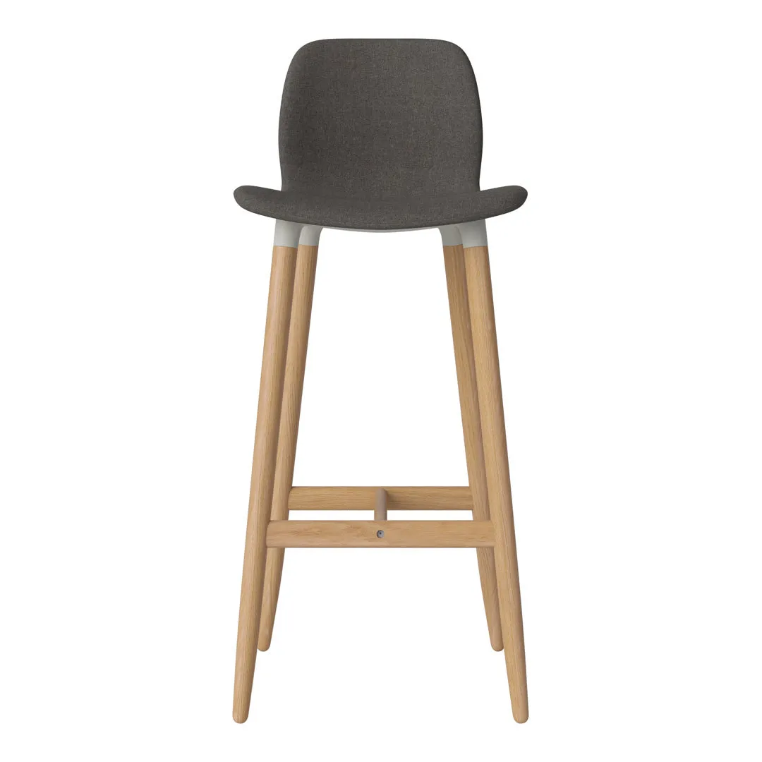 Seed Bar Chair - Upholstered - Oiled Oak Base