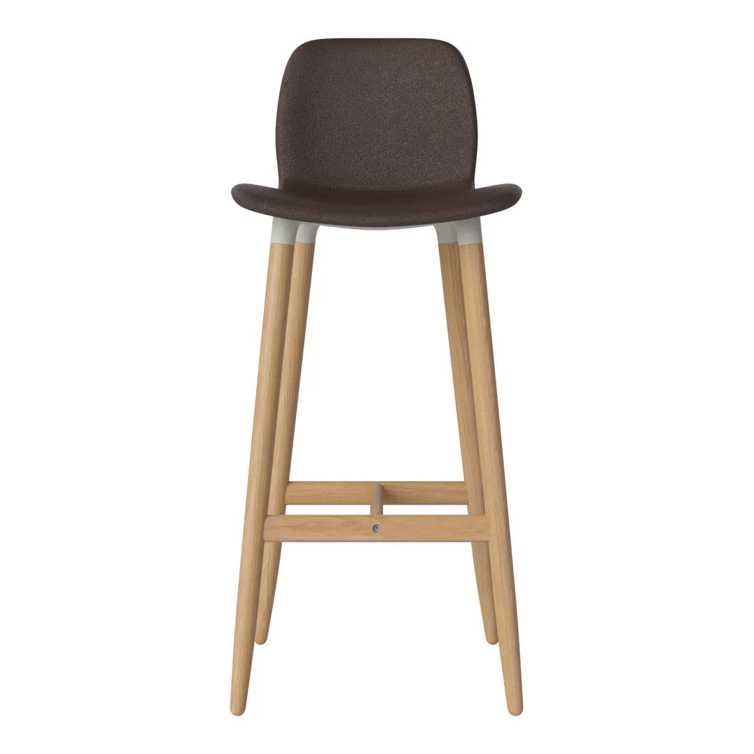 Seed Bar Chair - Upholstered - Oiled Oak Base