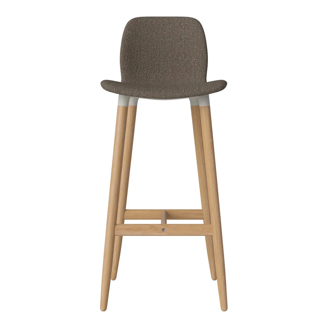 Seed Bar Chair - Upholstered - Oiled Oak Base