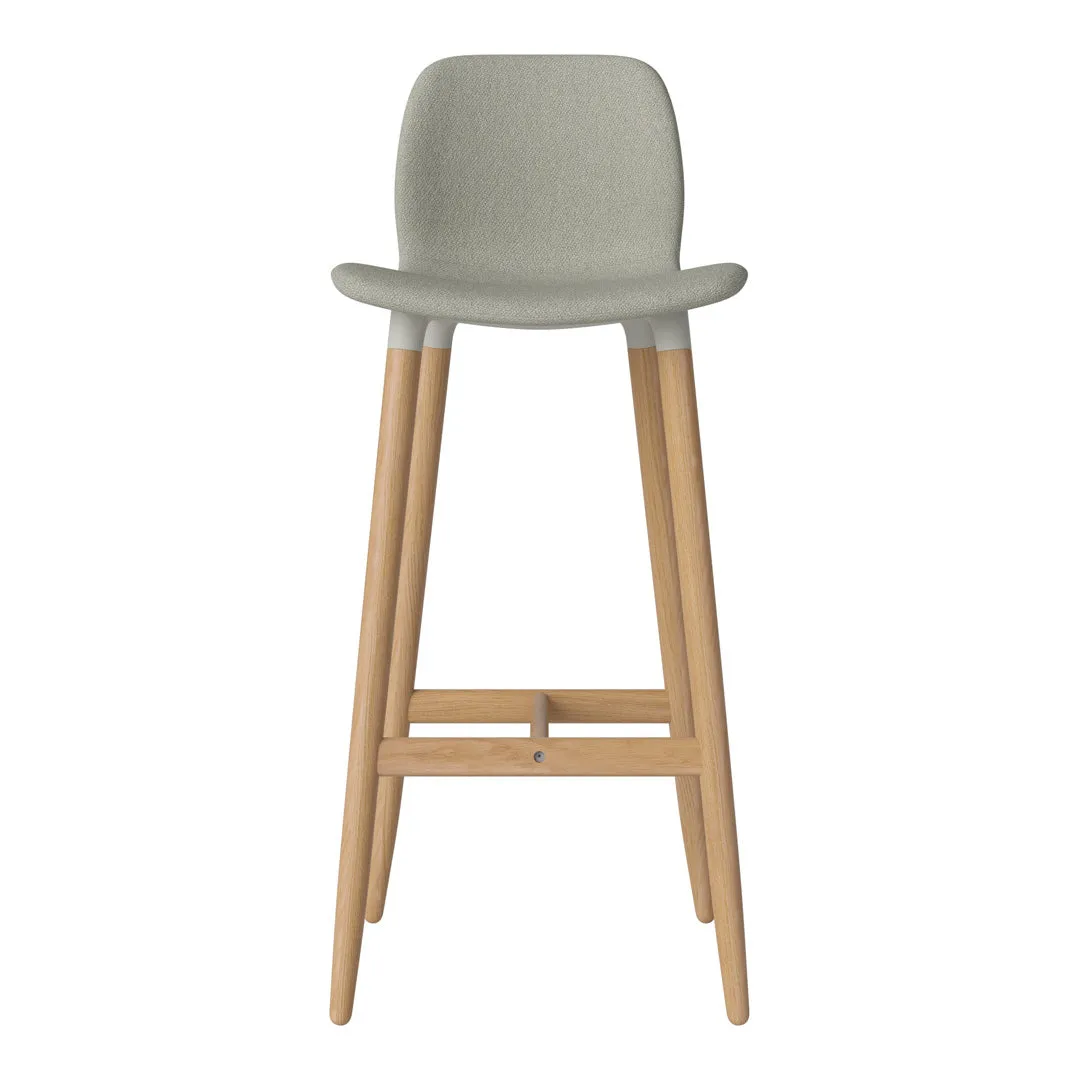 Seed Bar Chair - Upholstered - Oiled Oak Base