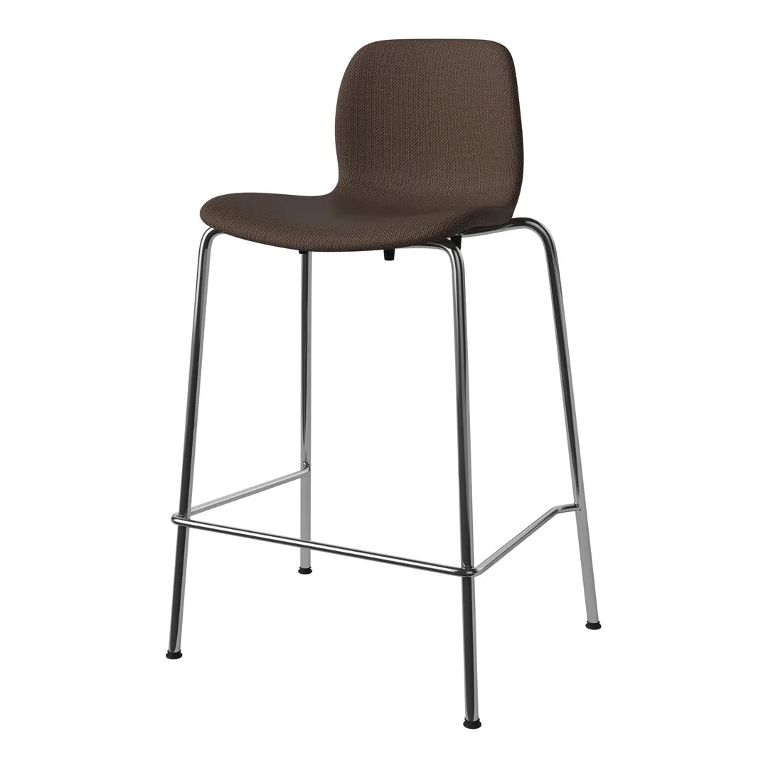 Seed Counter Chair - Upholstered - Chrome Base