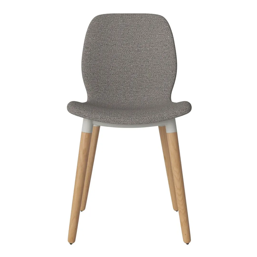 Seed Dining Chair - Upholstered - Oiled Oak Base