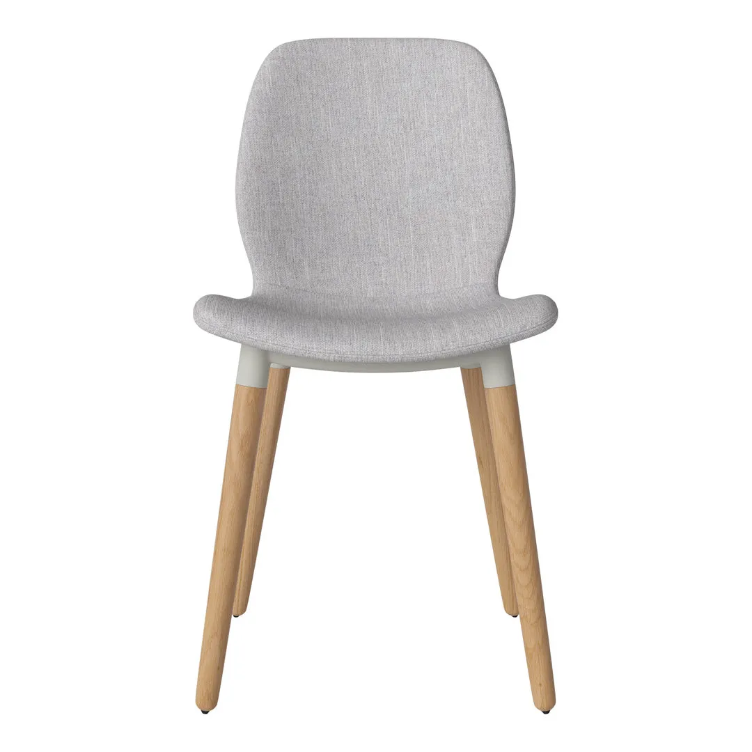 Seed Dining Chair - Upholstered - Oiled Oak Base