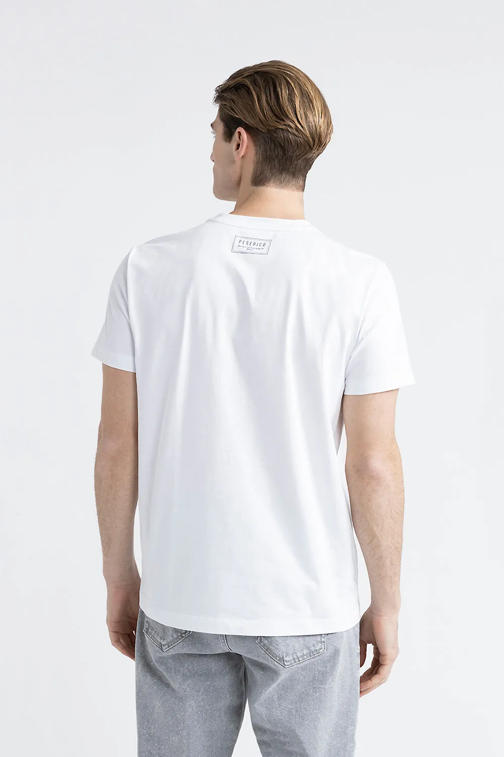 Soft pure cotton jersey T-shirt