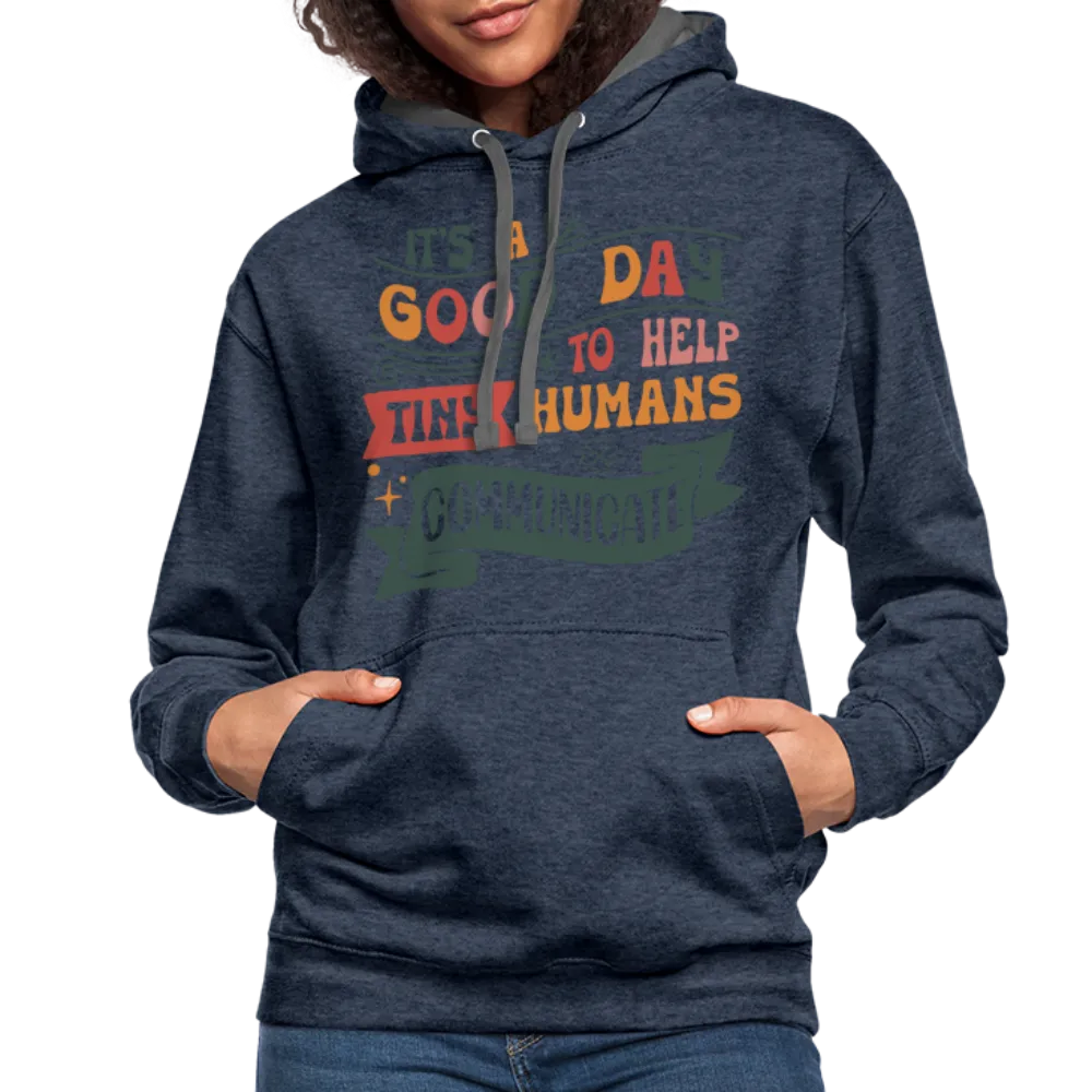 Speech Language Therapy Hoodie (Help Tiny Humans Communicate)