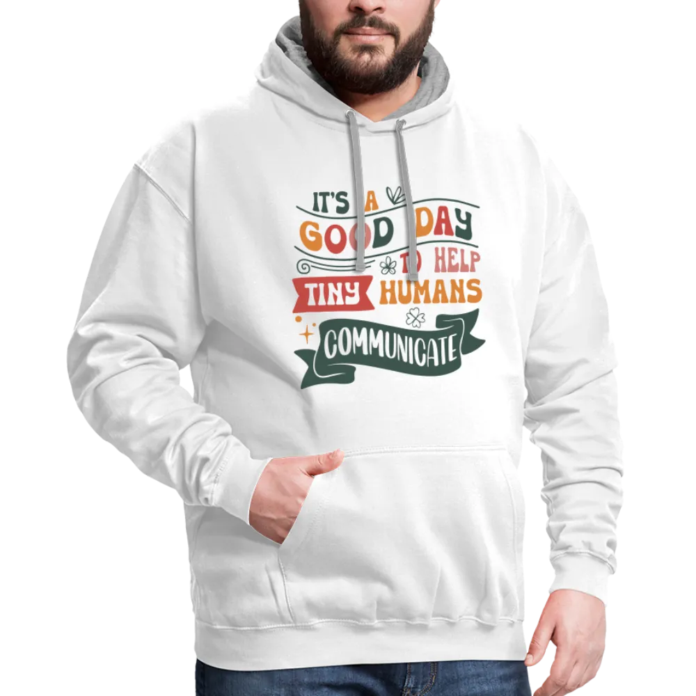 Speech Language Therapy Hoodie (Help Tiny Humans Communicate)