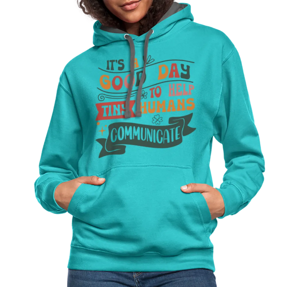 Speech Language Therapy Hoodie (Help Tiny Humans Communicate)