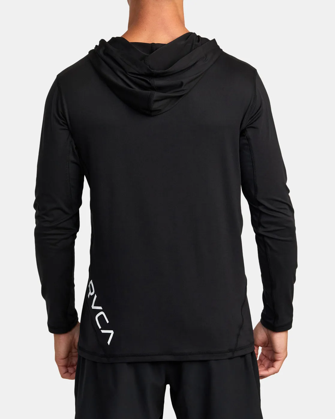 Sport Vent Technical Hooded Top - Black