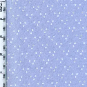 Stof Fabrics Dot Mania-1 Blue Cotton Prints